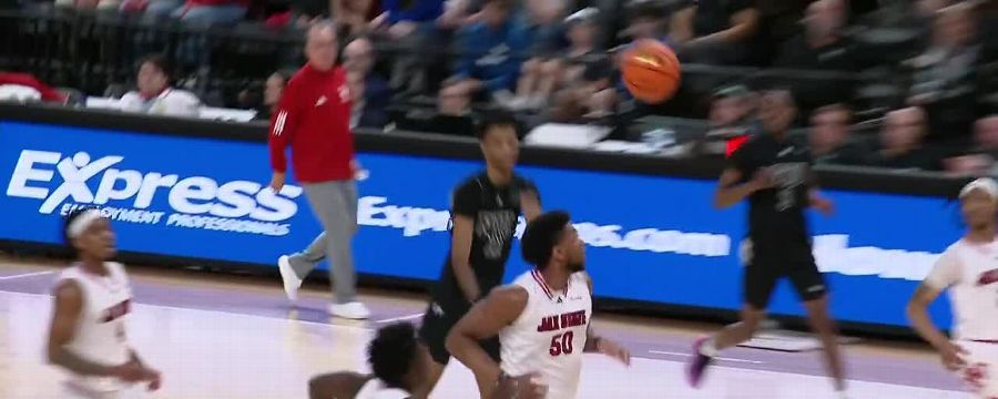 Jaron Pierre Jr. denies Florida International Panthers with block