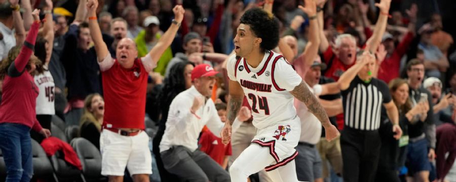 Louisville wins at the horn on a wild sequence