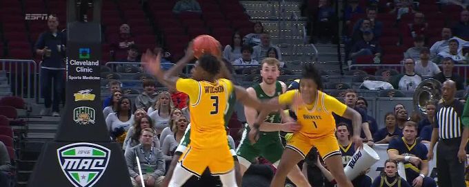 Toledo's Sam Lewis hits the clutch 3 in OT