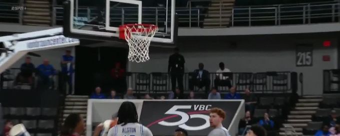 Camryn Weston gets the basket plus the foul