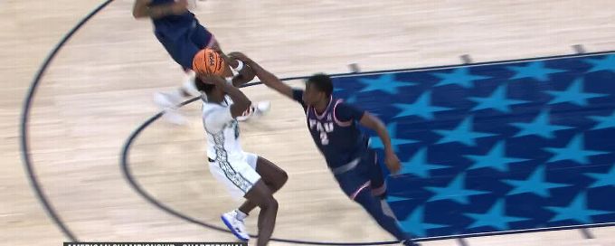 Asher Woods makes beautiful dish for a basket