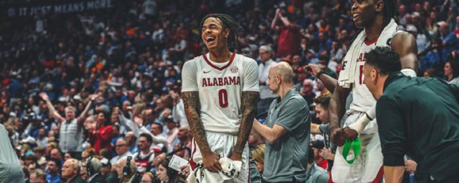 Highlight: 3-seed Tide roll 6-seed Wildcats and into the semifinals