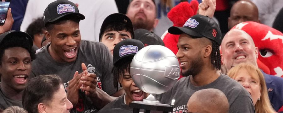 What was happening the last time St. John's won the Big East tourney?