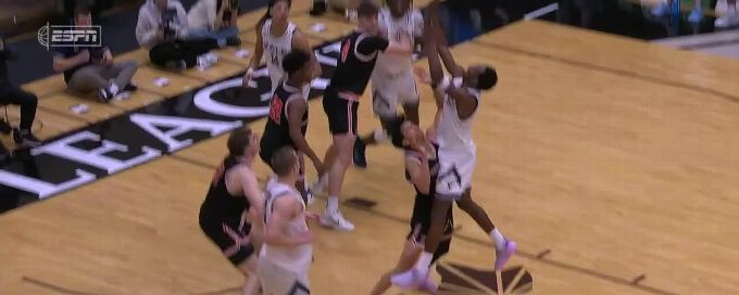 Bez Mbeng gets the hoop and the harm