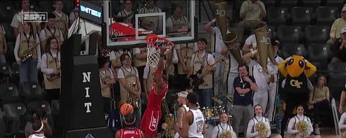 Jaron Pierre Jr. rocks the rim with jam