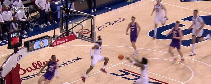 Kario Oquendo rocks the rim with powerful jam