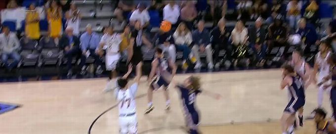 Myles Che buries 3 against Northern Colorado Bears