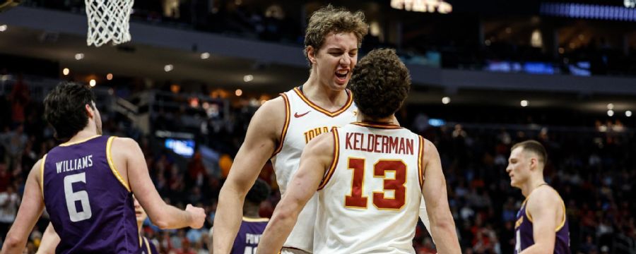 Brandton Chatfield throws down poster slam for Iowa State