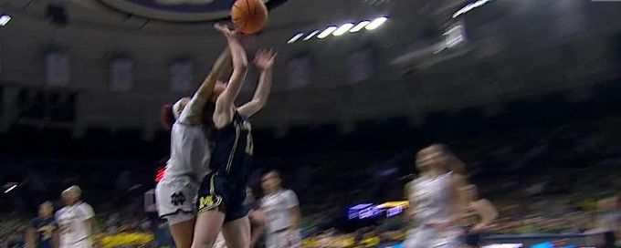 Hannah Hidalgo's big swat gets Irish fans on their feet