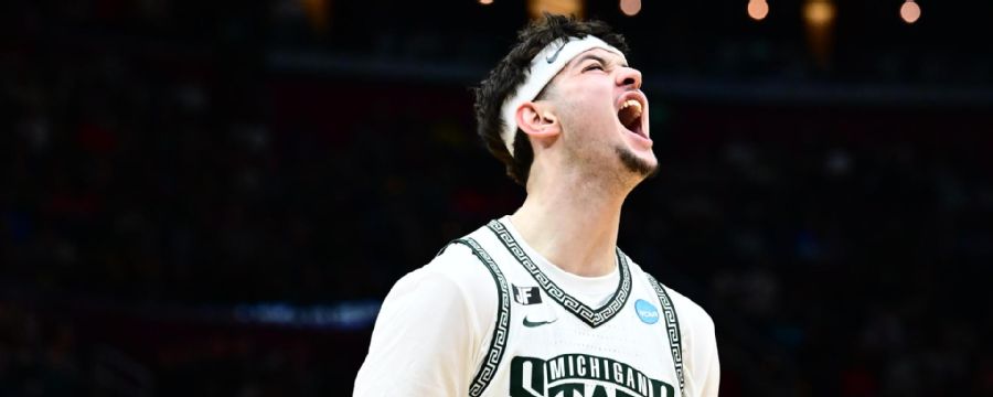 Michigan State's hustle play leads to big and-1 basket