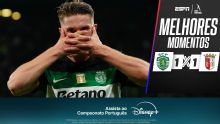 Gyokeres faz golaço à la Ronaldinho, mas Sporting cede empate ao Braga; VEJA