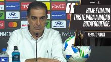 Renato Paiva dedica vitória do Botafogo na Libertadores a Manga: 'Marcou uma geração'