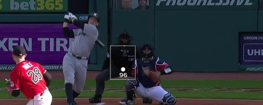 Ben Rice cranks a dinger on the 1st pitch of the game
