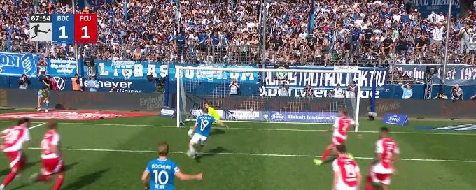 Matus Bero scores goal for VfL Bochum