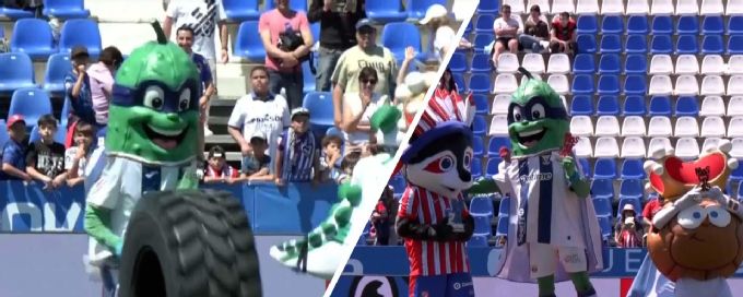 Super Cucumber wins LaLiga's mascot competition