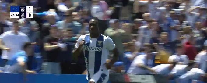 Yan Diomande scores in the 41'