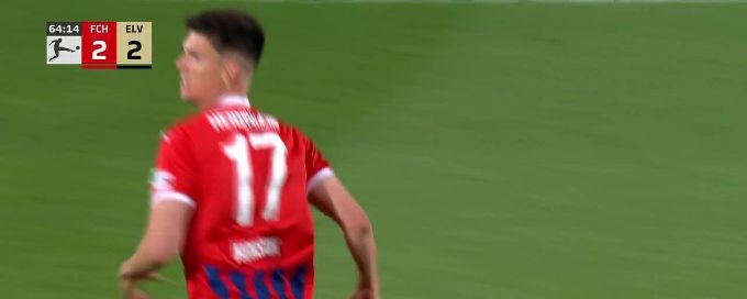 Mathias Honsak gets on the scoresheet for 1. FC Heidenheim 1846