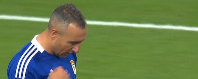 40-year-old Santi Cazorla sends Real Oviedo to playoff final