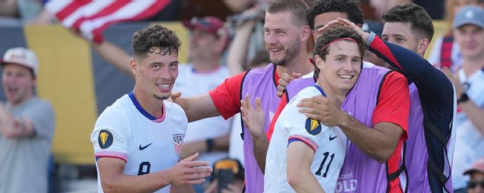 USMNT cruises to 5-0 win in Gold Cup opener