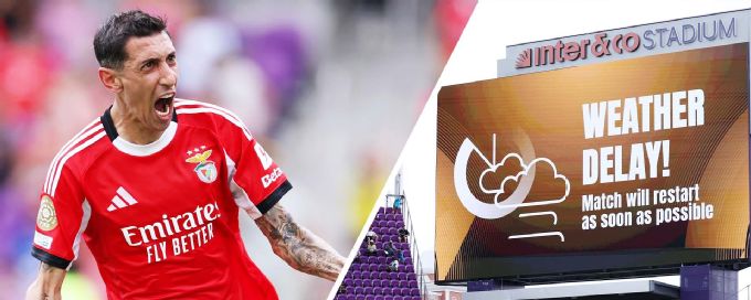 How Benfica thrashed Auckland after weather delay