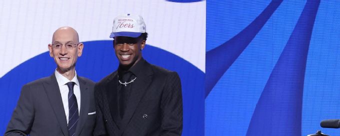 V.J. Edgecombe goes 3rd overall to the 76ers