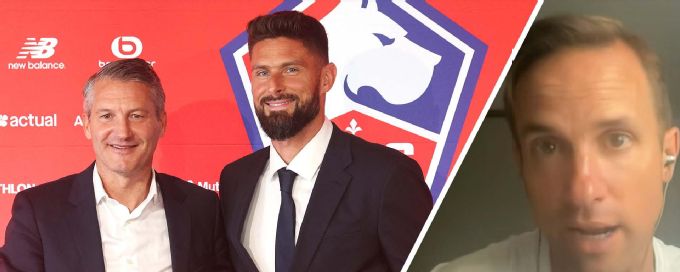 Laurens loves Giroud heading 'back home' to Lille