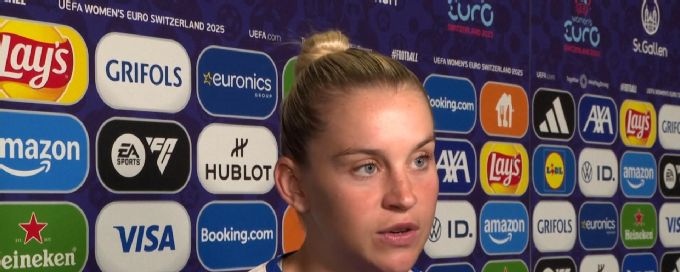 England players react to win against Wales & upcoming quarterfinal vs. Sweden