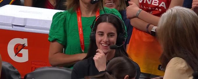 Caitlin Clark jokes she wants 'more and more 4-point shots'