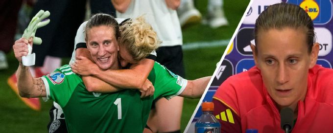 Berger praises Germany teammates after shootout heroics