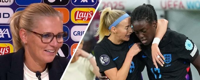 Wiegman on England reaching Euro 2025 final: We never give up