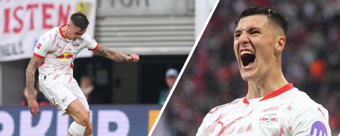 'Cannonball' - Benjamin Šeško's best Bundesliga goals 2024/25