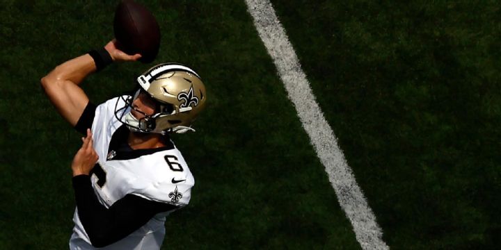 Tyler Shough throws 54-yard toss for 1st Saints TD