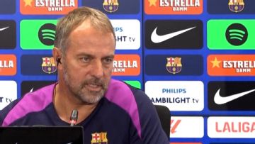 Hansi Flick 'not happy' about Barcelona's registration struggles