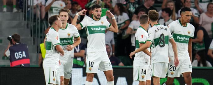 Elche earn hard-fought 2-0 win over Levante