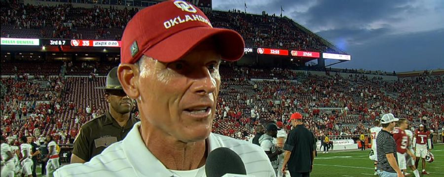 No. 18 OU's Brent Venables recaps week one win and looks onto Michigan