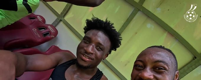 Bournemouth's Semenyo teases Spurs' Kudus on Ghana duty