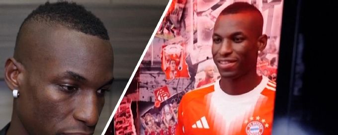 Jackson: I'm excited to join Bayern Munich