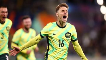 Balard seals 1-0 win for Socceroos on debut
