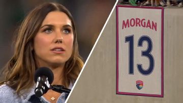 Morgan reflects on 'impossible' dream playing soccer
