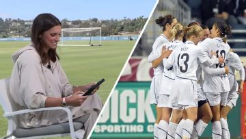 Alex Morgan looks back on her first-ever USWNT goal