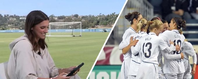 Alex Morgan looks back on her first-ever USWNT goal