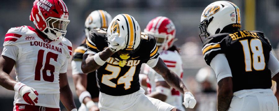 Highlight: No. 25 Mizzou's Ahmad Hardy runs wild, Ragin' Cajuns left reeling