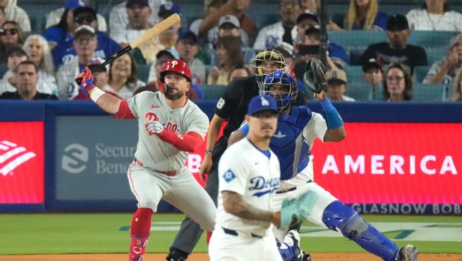 Phillies 6-5 Dodgers (15 de Sep., 2025) Resultado Final - ESPN (MX)