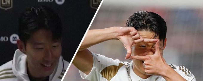 Son reflects on first MLS hat trick with LAFC