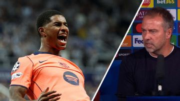 Flick praises 'fantastic' Rashford after UCL brace for Barcelona