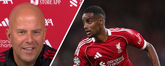 Slot gives an update on Isak's fitness ahead of Merseyside derby