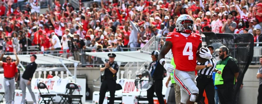 Julian Sayin throws 87-yard TD pass to Jeremiah Smith