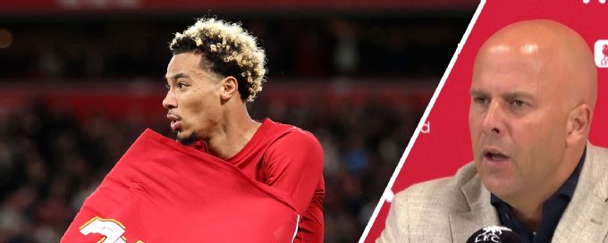 'Needless and stupid' - Slot on Ekitike's Carabao Cup red card