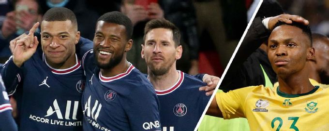 South Africa's Nkota reveals conversation with Wijnaldum about playing with Messi
