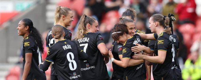 Miyazawa's stunning strike powers Man United's WSL win over Liverpool